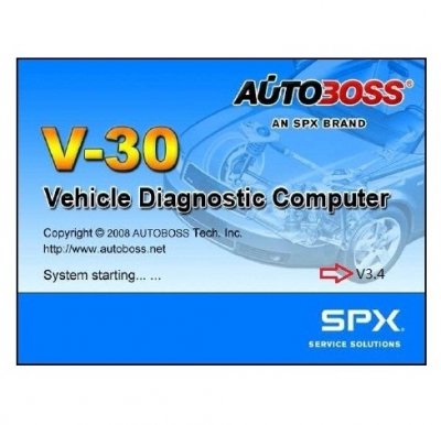 OS Version Update for AUTOBOSS V30 scanner Upgrade